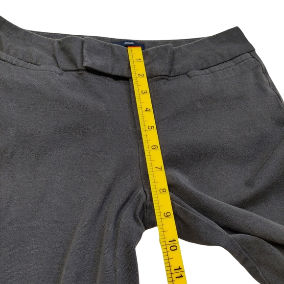 Gap Hadley Pants Womens Size 4 Grey Stretch Low Rise Flare Leg Trouser Bootcut - Picture 7 of 11